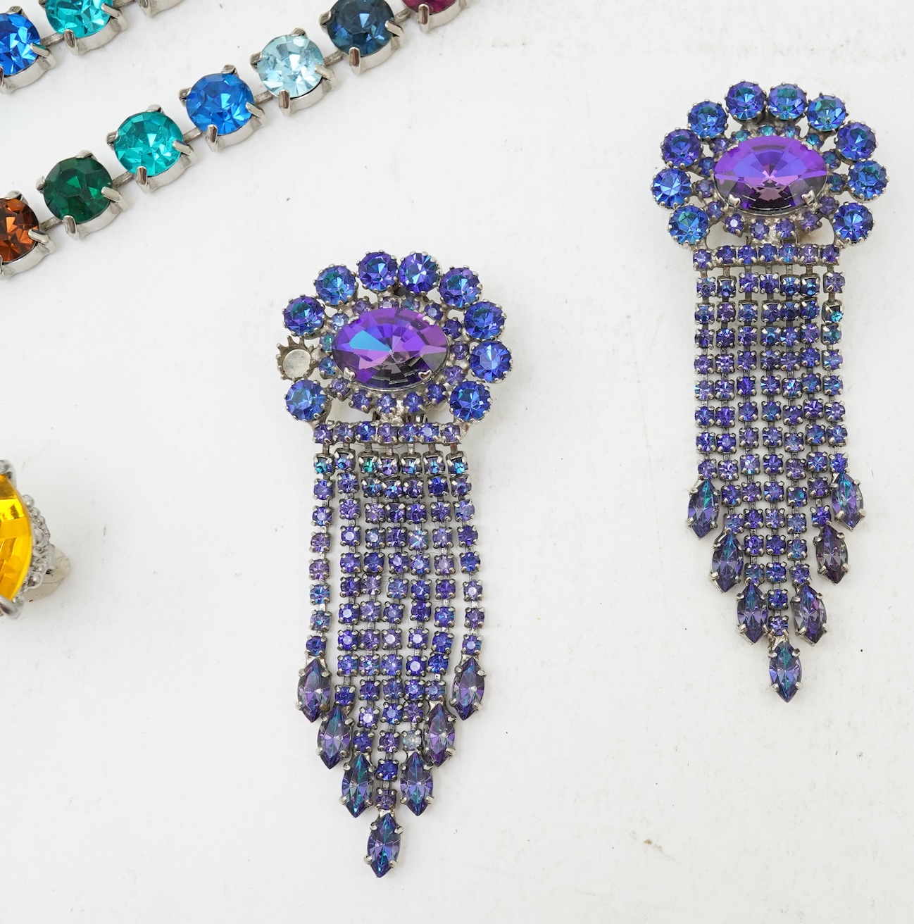 A collection of costume jewels, mid to late 20th century